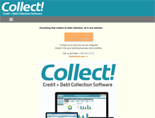 Tablet Screenshot of collect-cloud.com